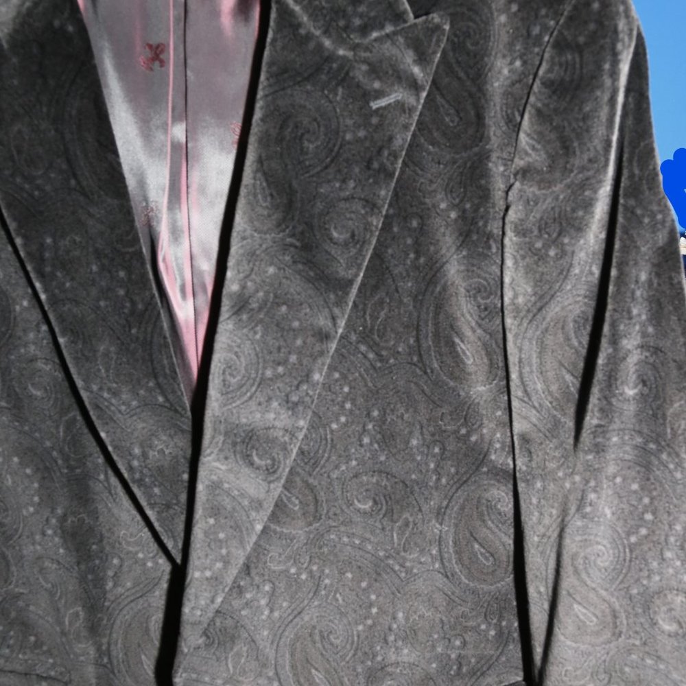 JoS. A. Bank Paisley Signature Collection Dress Jacket 48" Long